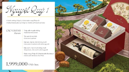 Bánh trung thu sheraton - Nguyệt Qúy 1